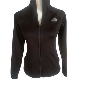North Face Women's Black Full- Front Jacket